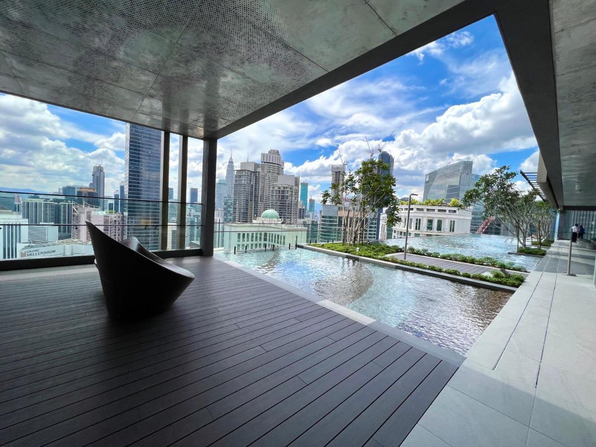 クアラルンプールAxon Bukit Bintang Pavillion Kl Klcc By Gomainアパートメント エクステリア 写真