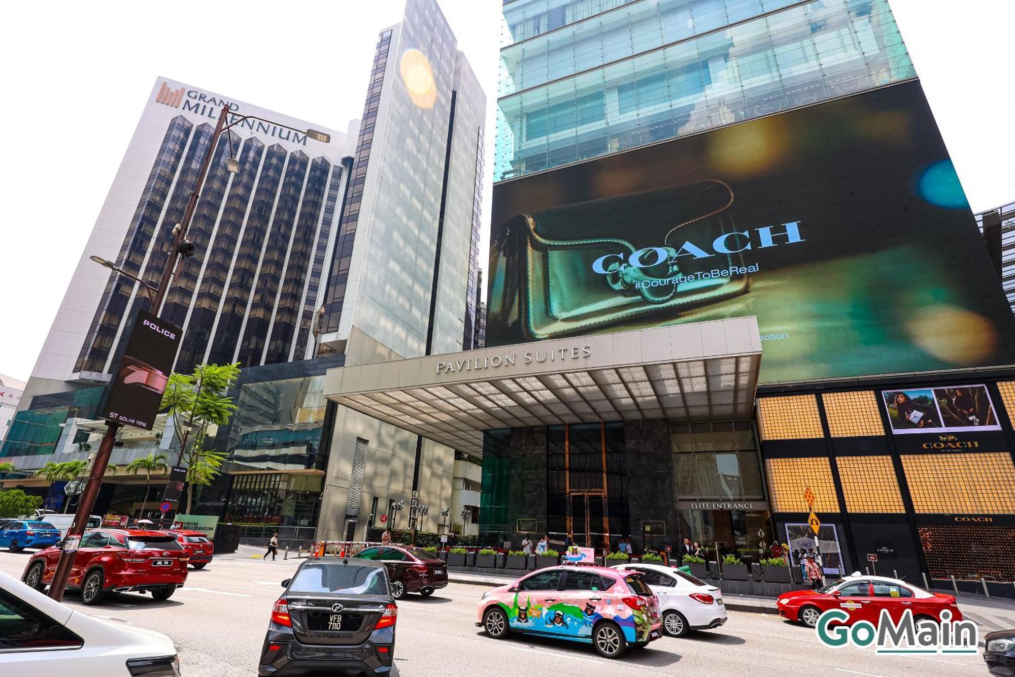 クアラルンプールAxon Bukit Bintang Pavillion Kl Klcc By Gomainアパートメント エクステリア 写真